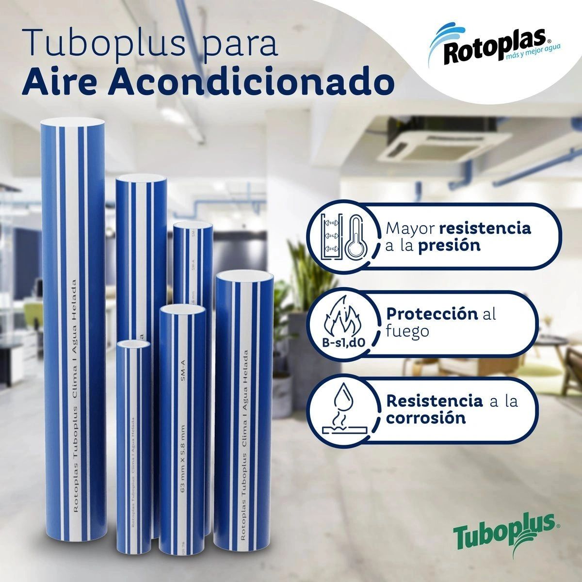 Tuboplus tubería AC
